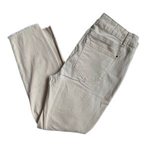 Kensie Jeans Yellow Straight Leg Pants Stretchy Nordstrom SZ 8